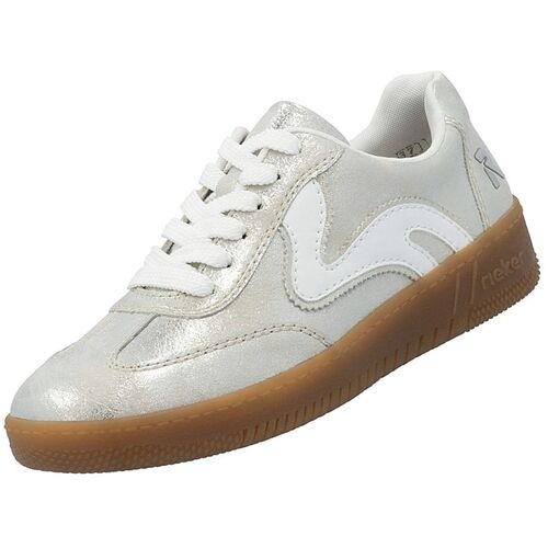 Rieker Damen Sneaker Silber