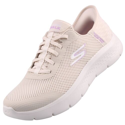 Skechers Slip-ins(TM) Go Walk Flex Grand Entry Damen Sneaker Beige