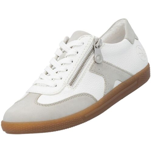Rieker Damen Sneaker Wei�/Grau