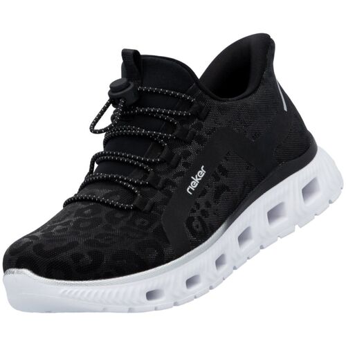 Rieker Damen Sneaker Schwarz