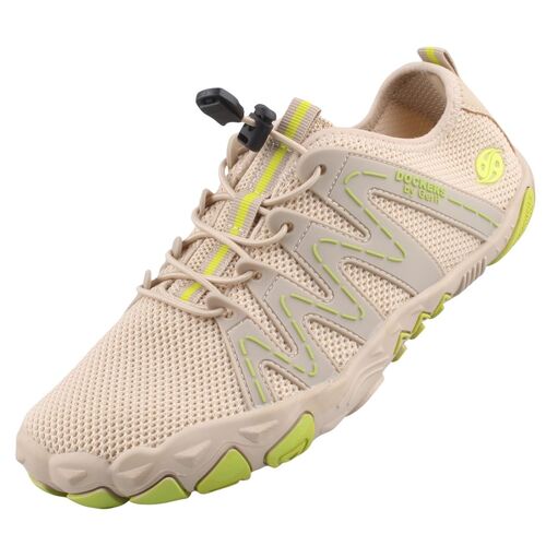 Dockers by Gerli Damen Barfu�schuhe Natur/Gr�n