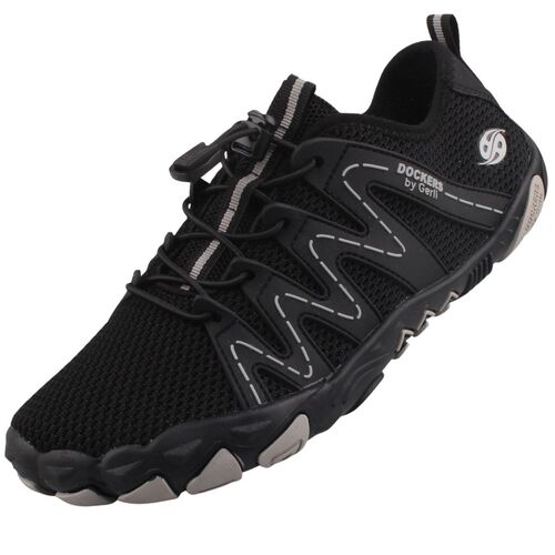 Dockers by Gerli Damen Barfu�schuhe Schwarz/Grau