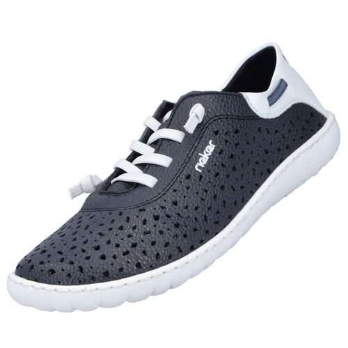 Rieker Damen Barfu�schuhe Dunkelblau