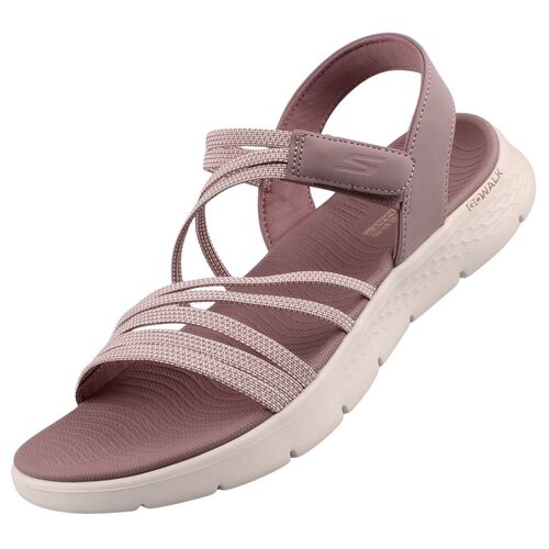 Skechers Go Walk Flex Sandal Emma Damen Sandalen Lila