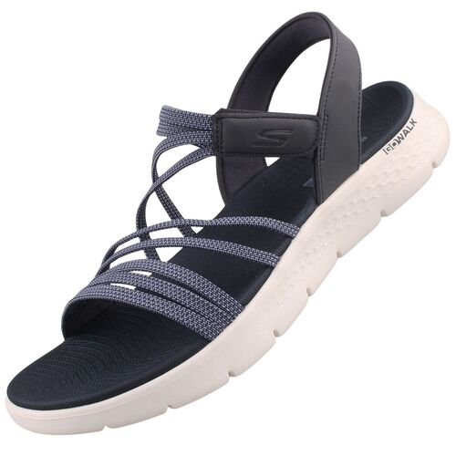 Skechers Go Walk Flex Sandal Emma Damen Sandalen Blau