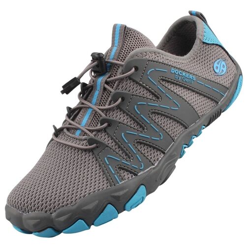 Dockers by Gerli Damen Barfuschuhe Dunkelgrau/Blau