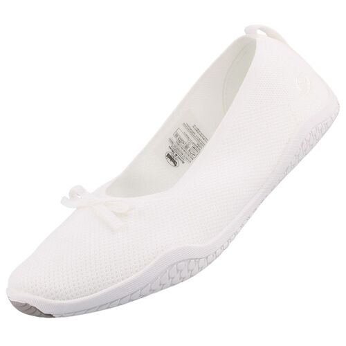 Dockers by Gerli Damen Barfu�-Ballerina Wei�