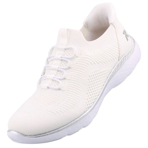 Rieker Damen Slipper Wei�