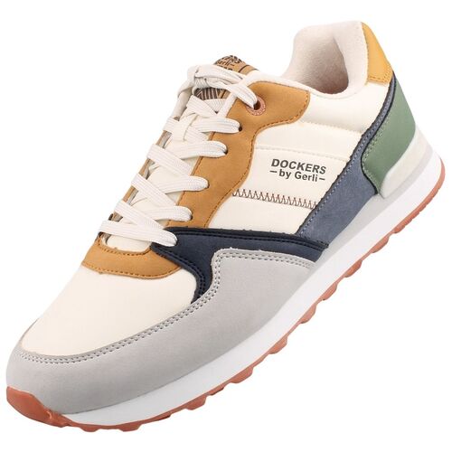 Dockers by Gerli Herren Sneaker Offwhite/Multi