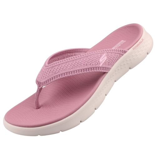 Skechers Go Walk Flex Sandal Holly Damen Zehentrenner Lila