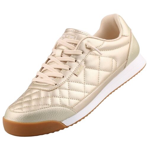 Skechers Bobs Billie Wild Comfort Damen Sneaker Gold