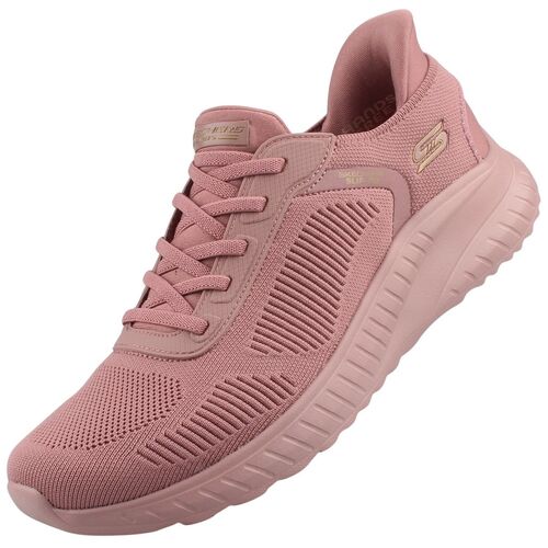 Skechers Slip-Ins Bobs Squad Chaos Current Muse Damen Sneaker Rose