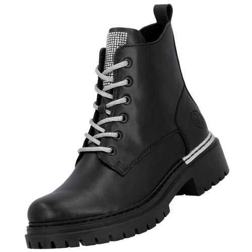 Rieker Damen Stiefelette Schwarz