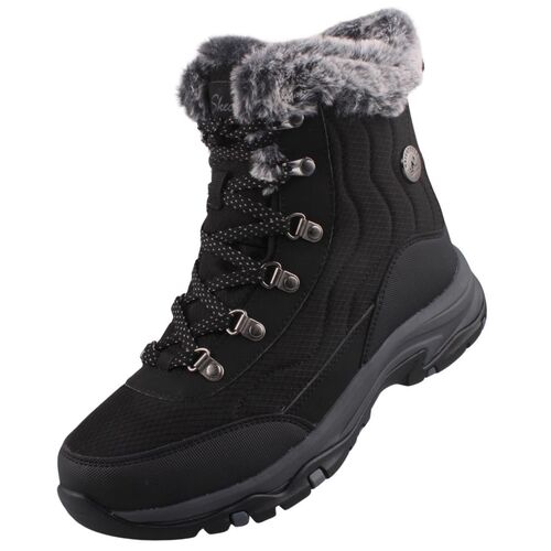 Skechers Trego-Stormie Damen Boots Waterproof Schwarz