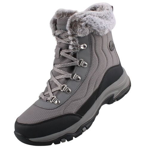 Skechers Trego-Stormie Damen Boots Waterproof Grau
