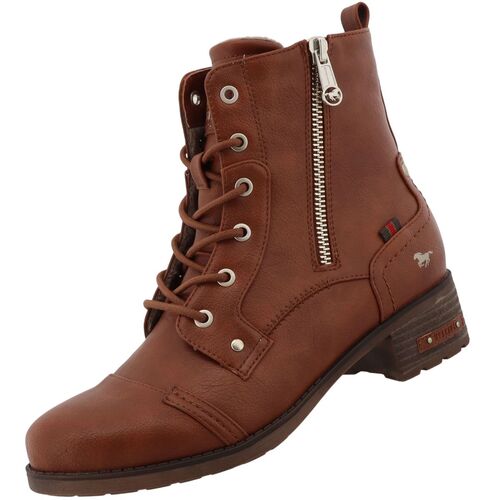Mustang Damen Stiefelette Braun
