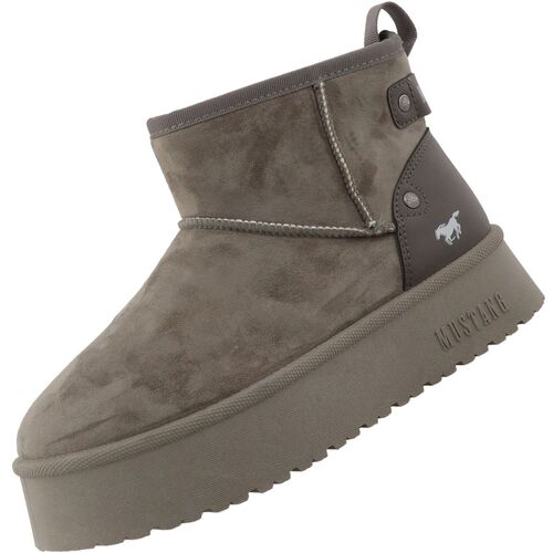Mustang Damen Stiefelette gef�ttert Beige