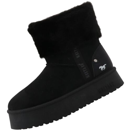 Mustang Damen Stiefelette gef�ttert schwarz