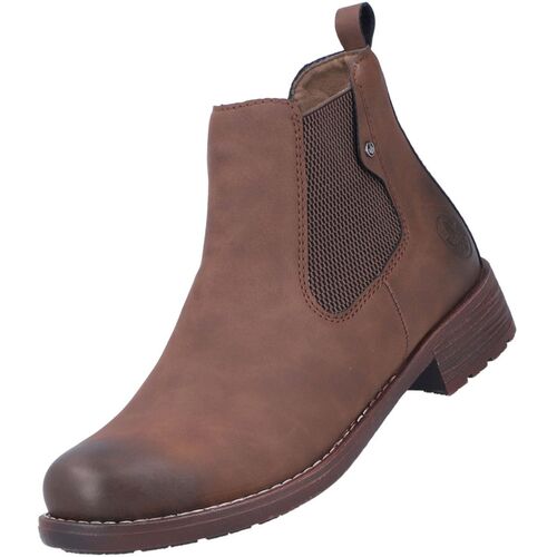 Rieker Damen Chelsea Boots gef�ttert Braun