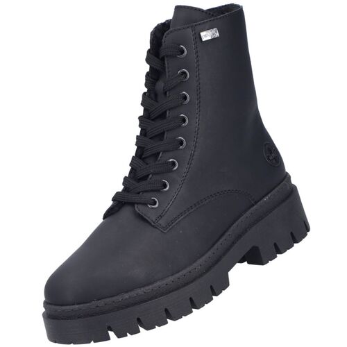 Rieker Damen TEX Stiefel gef�ttert Schwarz