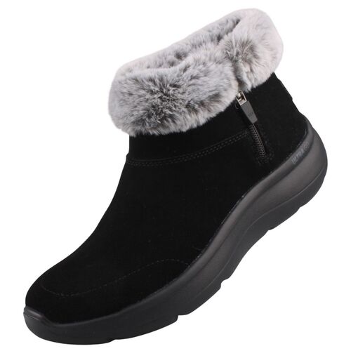 Skechers On The Go Encore Snow Capped Damen Stiefelette Schwarz