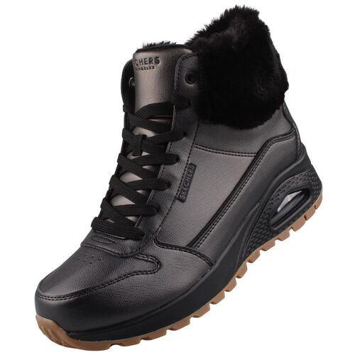 Skechers Uno Rugged Galactic Heights Damen Stiefelette Schwarz