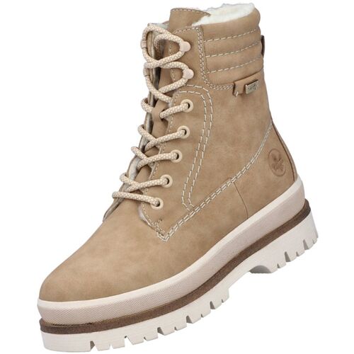 Rieker Damen TEX Stiefel gef�ttert Beige