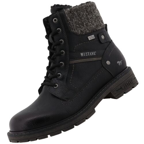 Mustang Damen TEX-Stiefelette gef�ttert Schwarz