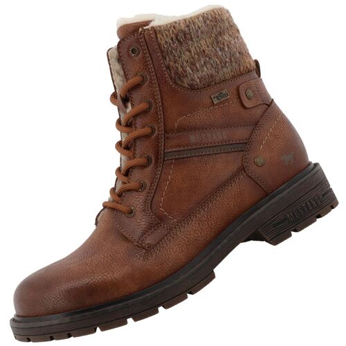 Mustang Damen TEX-Stiefelette gef�ttert Braun