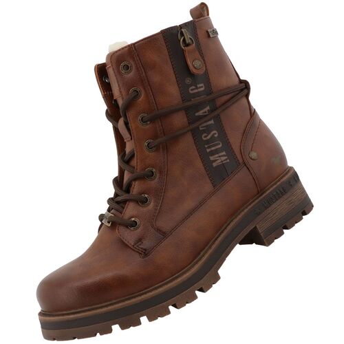 Mustang Damen TEX-Stiefelette gef�ttert Braun