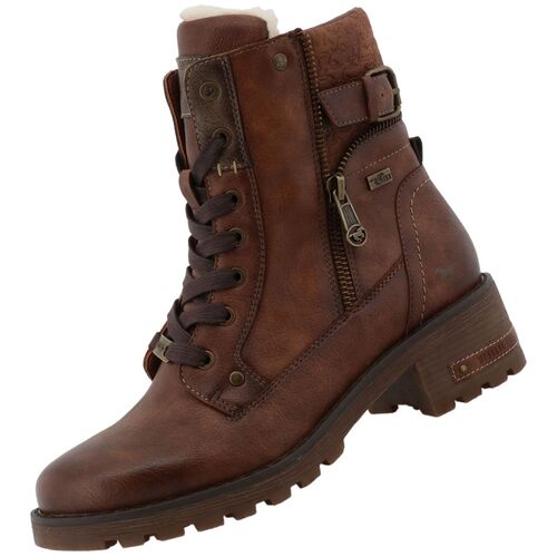 Mustang Damen TEX-Stiefelette gef�ttert Braun