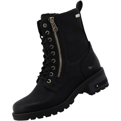 Mustang Damen TEX Stiefelette gef�ttert Schwarz