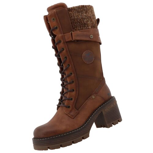 Mustang Damen Stiefel Braun