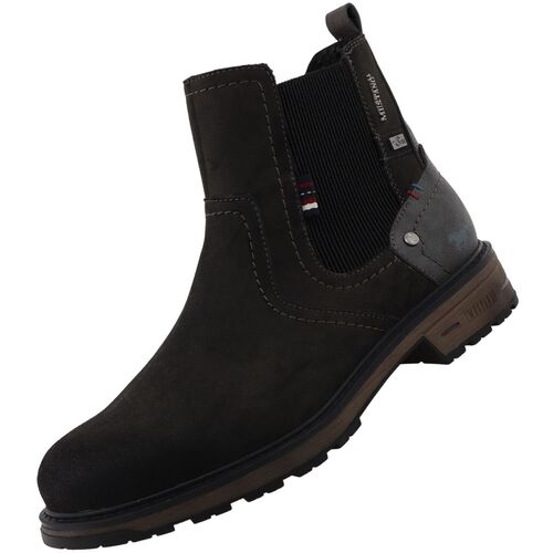 Mustang Herren TEX-Stiefel gef�ttert Dunkelgrau