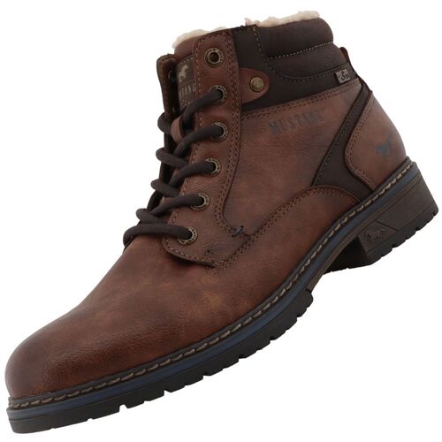 Mustang Herren Tex-Stiefel gef�ttert Braun
