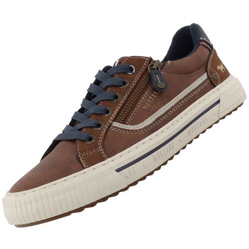 Mustang Herren Sneaker Braun