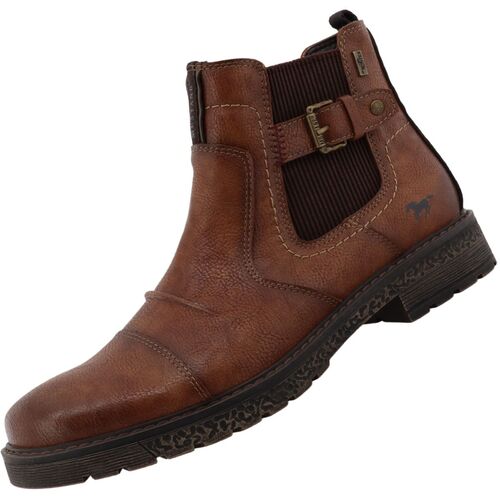 Mustang Herren Tex-Stiefel Braun