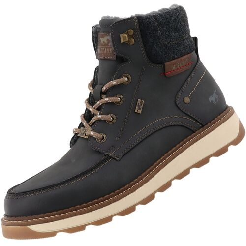 Mustang Herren TEX-Stiefel gef�ttert Dunkelgrau