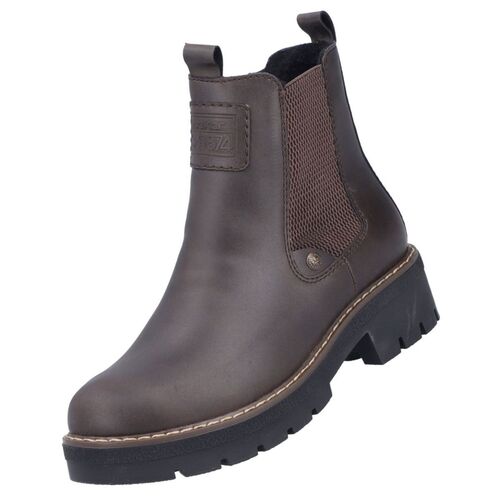 Rieker Damen Chelsea Boots gef�ttert Braun