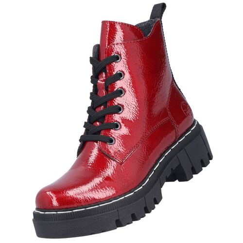 Rieker Damen Stiefelette Rot