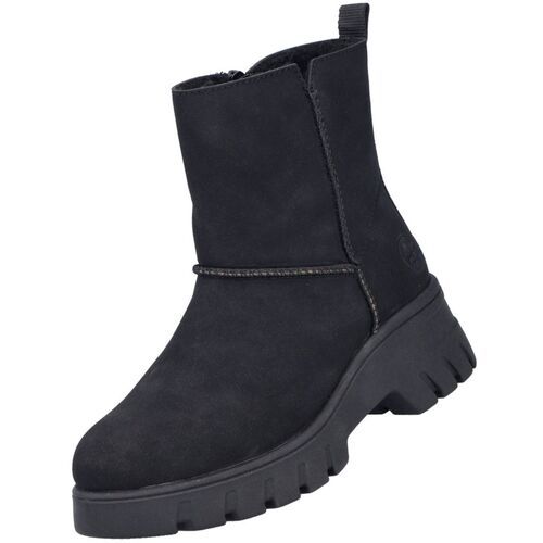 Rieker Damen Stiefelette gef�ttert Schwarz