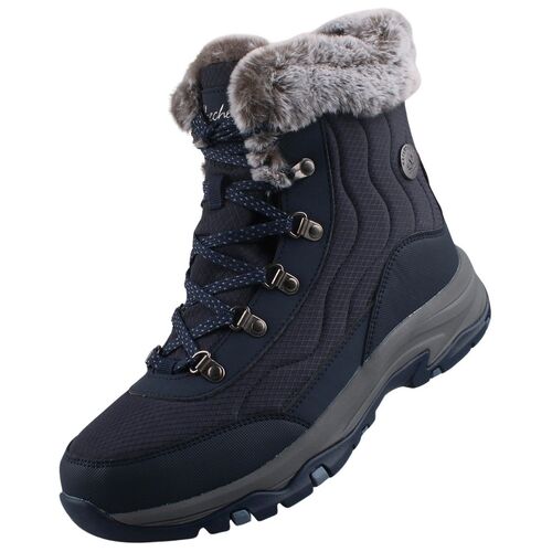 Skechers Trego Stormie Damen TEX Stiefelette Waterproof Blau