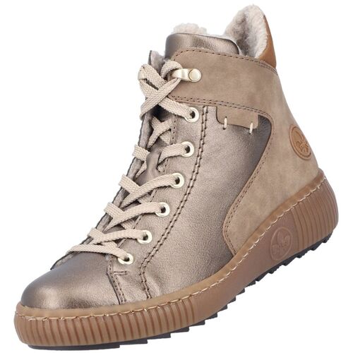 Rieker Damen Stiefelette gef�ttert Bronze
