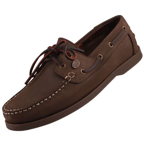 Dockers by Gerli Herren Leder Mokassin Dunkelbraun