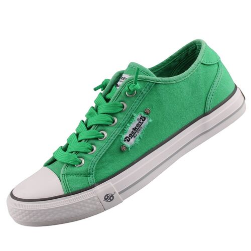 Dockers by Gerli Damen Canvas Sneaker Gr�n