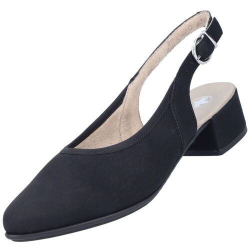 Rieker Damen Slingback Pumps Schwarz