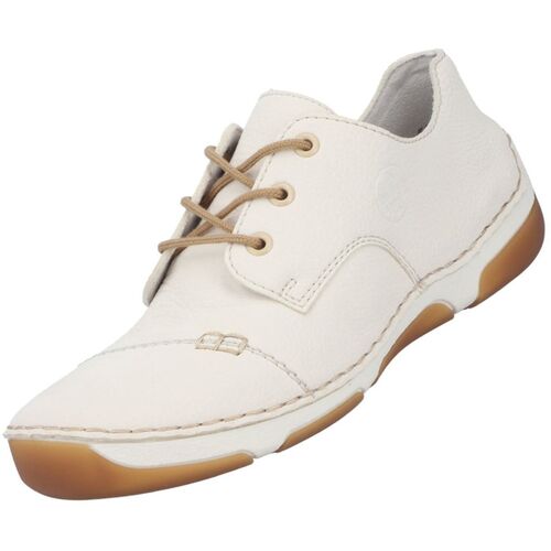 Rieker Damen Halbschuhe Wei�