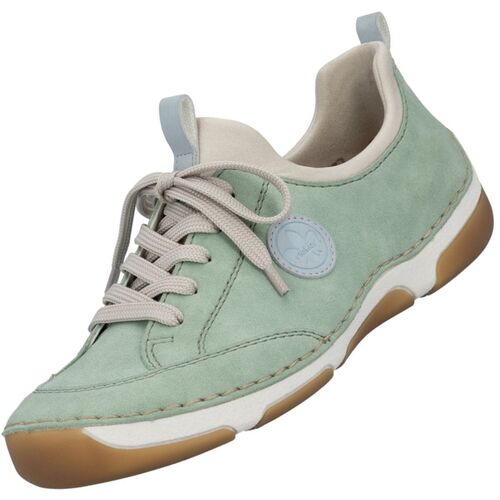Rieker Damen Slipper Gr�n