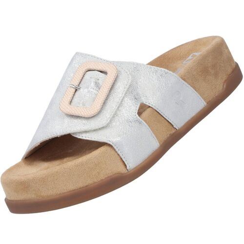 Rieker Damen Pantolette Silber