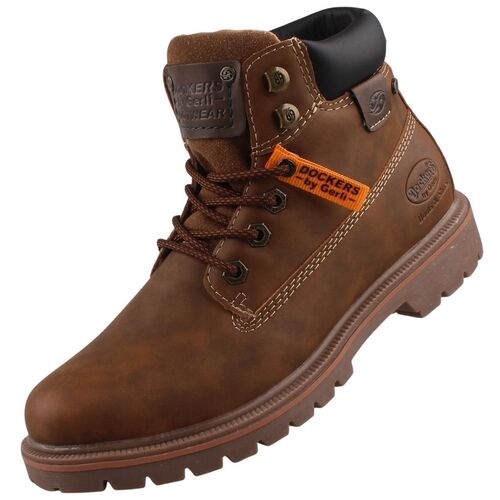 Dockers by Gerli Damen Tex-Stiefel Braun